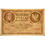 1 000 marks 1919 - III Ser. A - PMG 66 EPQ - SPÉCIMEN