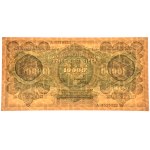 10.000 marek 1922 - A - PMG 67 EPQ - ZNAKOMITA NOTA