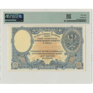 100 zloty 1919 - S.B. - PMG 58 - BEAU