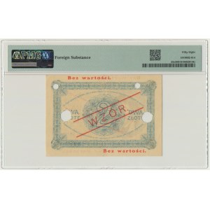 2 or 1919 - MODEL - S.74.A - PMG 58 - DOUBLE PERFORMANCE - RARE