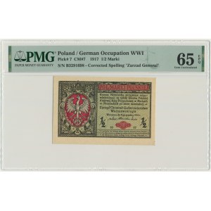 1/2 marque 1916 - Général - PMG 65 EPQ