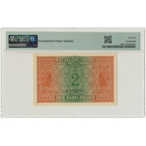 2 marki 1916 - Jenerał - A - PMG 66 EPQ