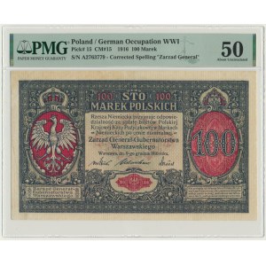 100 marks 1916 - Général - PMG 50