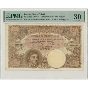 1.000 złotych 1919 - S.A - PMG 30