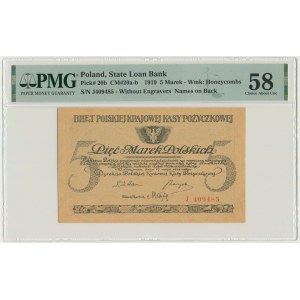 5 marek 1919 - J - PMG 58 - RZADKA
