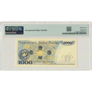 1.000 złotych 1975 - D - PMG 67 EPQ