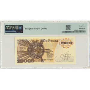 20.000 złotych 1989 - C - PMG 67 EPQ