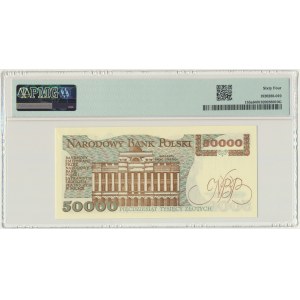 50.000 złotych 1989 - A - PMG 64 - POSZUKIWANA