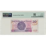 20 złotych 1994 - AA 0002890 - PMG 66 EPQ - niski numer
