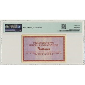 Baltona, 2 dolary 1973 - A - PMG 25 - RZADKI