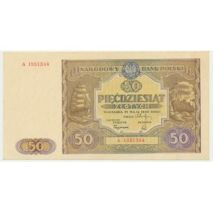 50 zlotých 1946 - A - první série