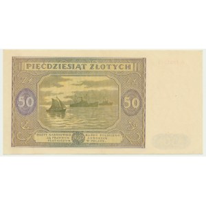 50 zlotých 1946 - A - první série