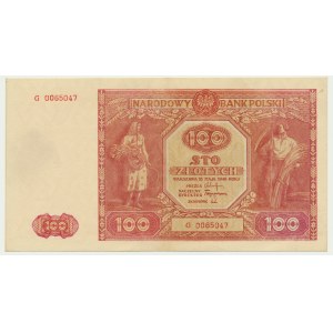 100 zlotých 1946 - G -