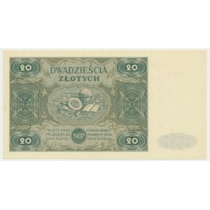 20 zlatých 1947 - B -