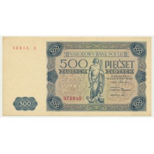 500 zlotys 1947 - S -
