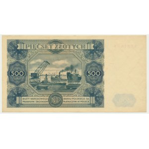 500 zlotys 1947 - S -