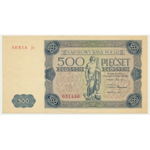 500 zlatých 1947 - J2 - NICE