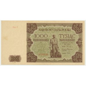 1 000 zlotys 1947 - C -
