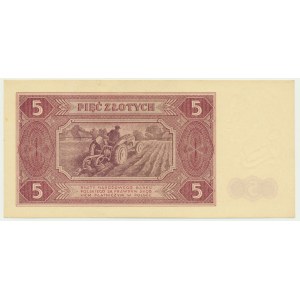 5 zlatých 1948 - D -
