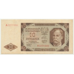 10 złotych 1948 - A - RZADKA