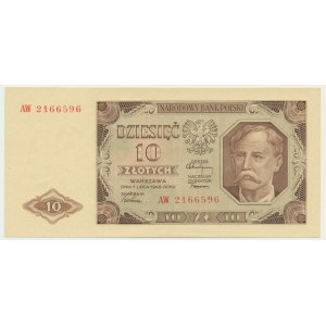 10 złotych 1948 - AW -