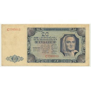 20 zlatých 1948 - C -