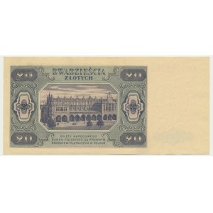20 zlatých 1948 - AE - VELKÁ písmena