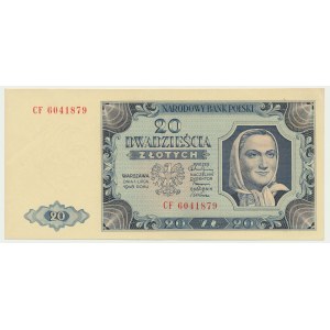 20 zlatých 1948 - CF -