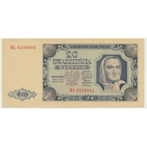 20 zlatých 1948 - BL -