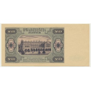 20 zlatých 1948 - BL -