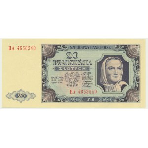 20 zlatých 1948 - HA -