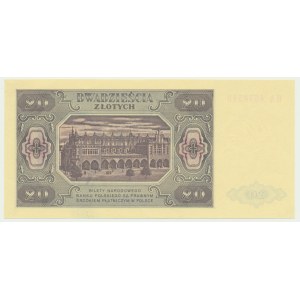 20 zlatých 1948 - HA -