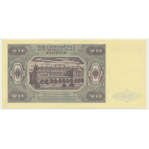 20 zlatých 1948 - HC -