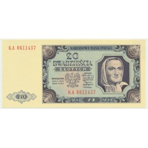 20 zlatých 1948 - KA -