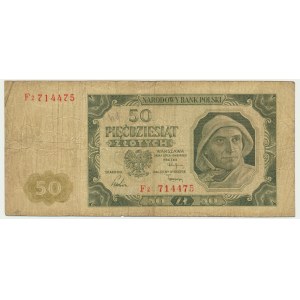 50 zlotých 1948 - F2 - RARE