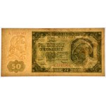 50 zlatých 1948 - A - 7 číslic - RARE