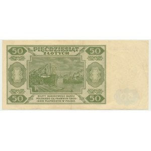 50 zlatých 1948 - A - 7 číslic - RARE