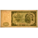 50 zlatých 1948 - A - 7 číslic - RARE