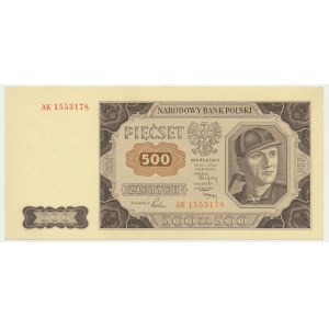 500 zlotých 1948 - AK -