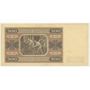 500 złotych 1948 - AI - rzadka seria