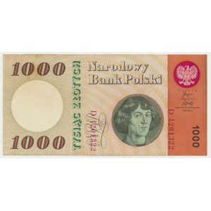 1 000 zlotys 1965 - D -
