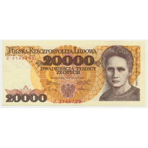 20.000 złotych 1989 - Z -