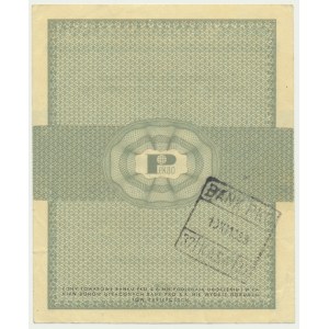 Pewex, 1 cent 1960 - Dl - z klauzulą -