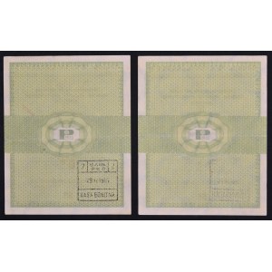 Pewex, 5 centów 1960 - Ba (2 szt.) - bez klauzuli
