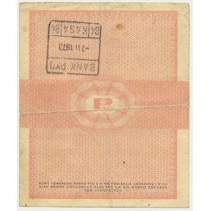 Pewex, 50 centów 1960 - Dc - z klauzulą -