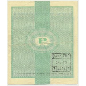 Pewex, 1 dolar 1960 - Dd - z klauzulą -