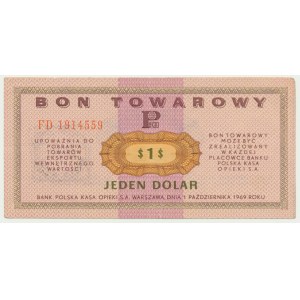 Pewex, 1 $ 1969 - FD -