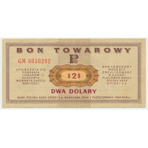 Pewex, 2 dolary 1969 - GM -