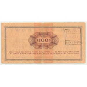 Pewex, 100 dolarów 1969 - FK - RZADKI