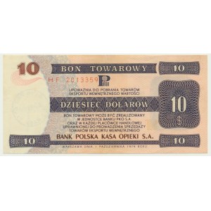 Pewex, 10 dolarów 1979 - HF -